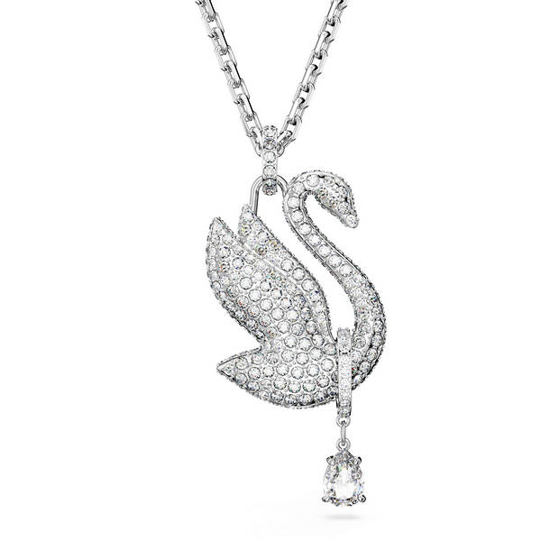 Swarovski Iconic Swan bijela ogrlica