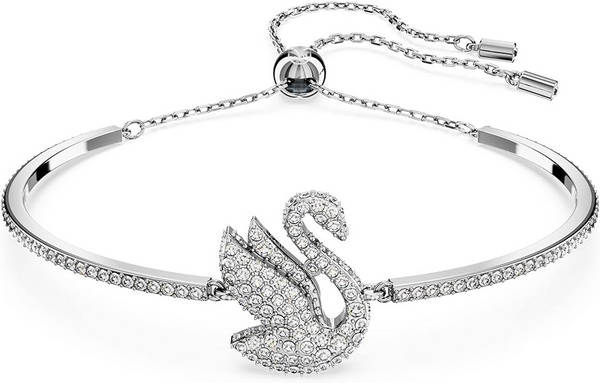 Swarovski Iconic Swan narukvica bijela