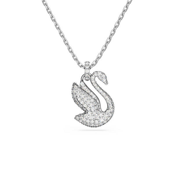 Swarovski Iconic Swan privjesak i lančić bijeli