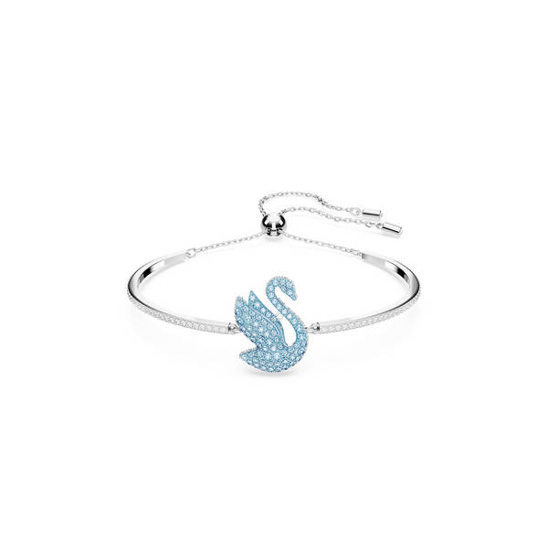 Swarovski Iconic Swan narukvica plava