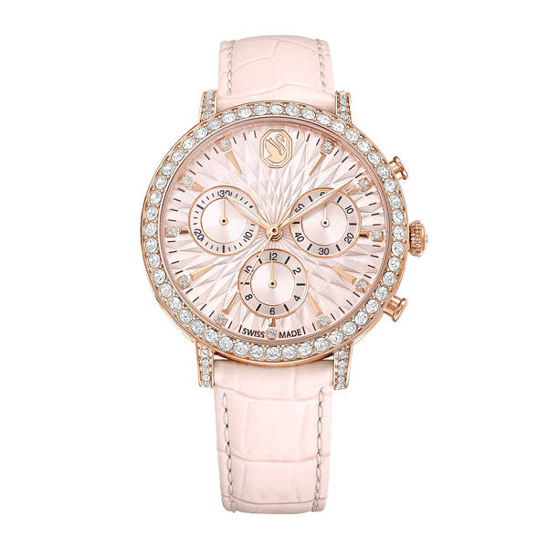 Swarovski Matrix Tennis Chrono Sat, Rozi, Rosegold ton