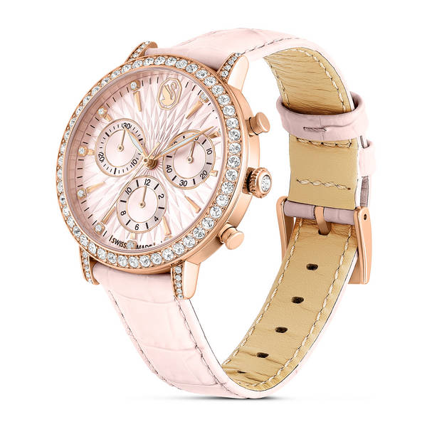 Swarovski Matrix Tennis Chrono Sat, Rozi, Rosegold ton